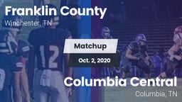 Matchup: Franklin County vs. Columbia Central  2020