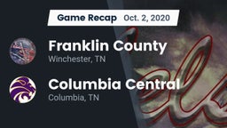 Recap: Franklin County  vs. Columbia Central  2020