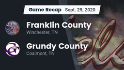 Recap: Franklin County  vs. Grundy County  2020