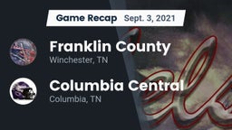 Recap: Franklin County  vs. Columbia Central  2021