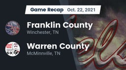 Recap: Franklin County  vs. Warren County  2021