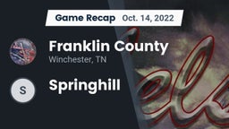 Recap: Franklin County  vs. Springhill  2022