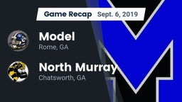 Recap: Model  vs. North Murray  2019