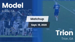 Matchup: Model  vs. Trion  2020