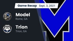 Recap: Model  vs. Trion  2021