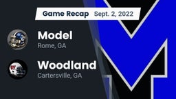 Recap: Model  vs. Woodland  2022