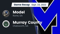 Recap: Model  vs. Murray County  2022