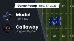 Recap: Model  vs. Callaway  2023