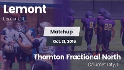 Matchup: Lemont vs. Thornton Fractional North  2016