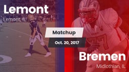 Matchup: Lemont vs. Bremen  2017