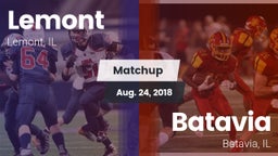 Matchup: Lemont vs. Batavia  2018