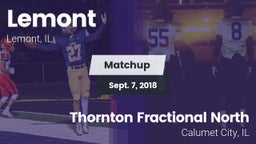 Matchup: Lemont vs. Thornton Fractional North  2018