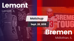 Matchup: Lemont vs. Bremen  2018