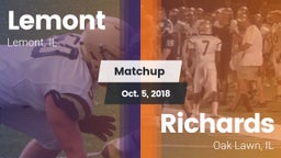 Matchup: Lemont vs. Richards  2018