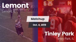 Matchup: Lemont vs. Tinley Park  2019