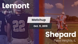 Matchup: Lemont vs. Shepard  2019