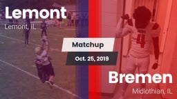 Matchup: Lemont vs. Bremen  2019
