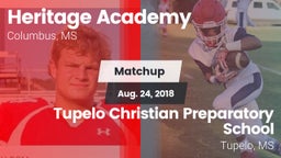 Matchup: Heritage Academy vs. Tupelo Christian Preparatory School 2018