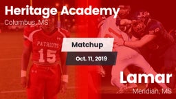 Matchup: Heritage Academy vs. Lamar  2019