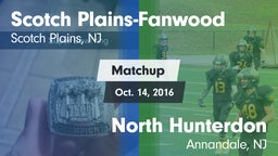 Matchup: Scotch Plains-Fanwoo vs. North Hunterdon  2016
