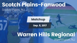 Matchup: Scotch Plains-Fanwoo vs. Warren Hills Regional  2017