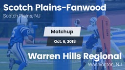 Matchup: Scotch Plains-Fanwoo vs. Warren Hills Regional  2018