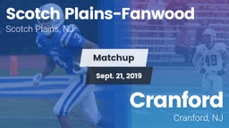 Matchup: Scotch Plains-Fanwoo vs. Cranford  2019
