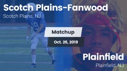 Matchup: Scotch Plains-Fanwoo vs. Plainfield  2019