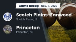 Recap: Scotch Plains-Fanwood  vs. Princeton  2020