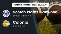 Recap: Scotch Plains-Fanwood  vs. Colonia  2020