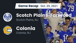Recap: Scotch Plains-Fanwood  vs. Colonia  2021