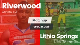 Matchup: Riverwood vs. Lithia Springs  2018