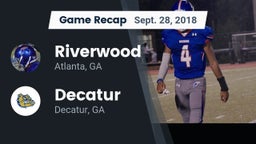 Recap: Riverwood  vs. Decatur  2018
