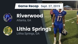 Recap: Riverwood  vs. Lithia Springs  2019