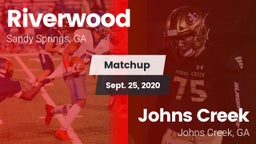 Matchup: Riverwood vs. Johns Creek  2020