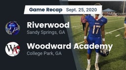 Recap: Riverwood  vs. Woodward Academy 2020
