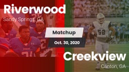 Matchup: Riverwood vs. Creekview  2020