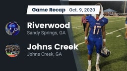 Recap: Riverwood  vs. Johns Creek  2020