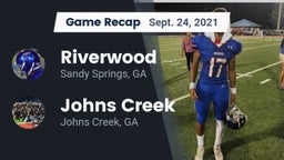 Recap: Riverwood  vs. Johns Creek  2021