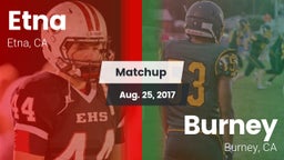 Matchup: Etna vs. Burney  2017