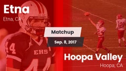 Matchup: Etna vs. Hoopa Valley  2017