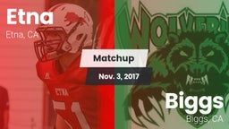 Matchup: Etna vs. Biggs  2017