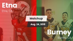 Matchup: Etna vs. Burney  2018