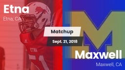 Matchup: Etna vs. Maxwell  2018