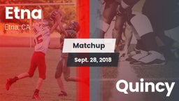 Matchup: Etna vs. Quincy 2018