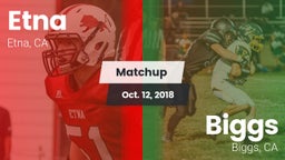 Matchup: Etna vs. Biggs  2018