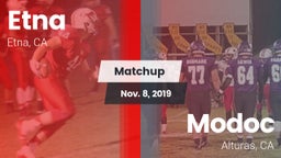 Matchup: Etna vs. Modoc  2019