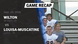 Recap: Wilton  vs. Louisa-Muscatine  2016