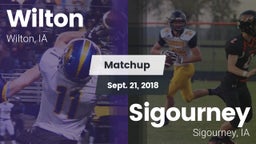 Matchup: Wilton vs. Sigourney  2018