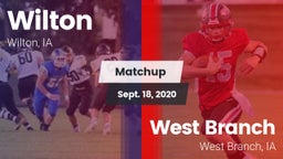 Matchup: Wilton vs. West Branch  2020
